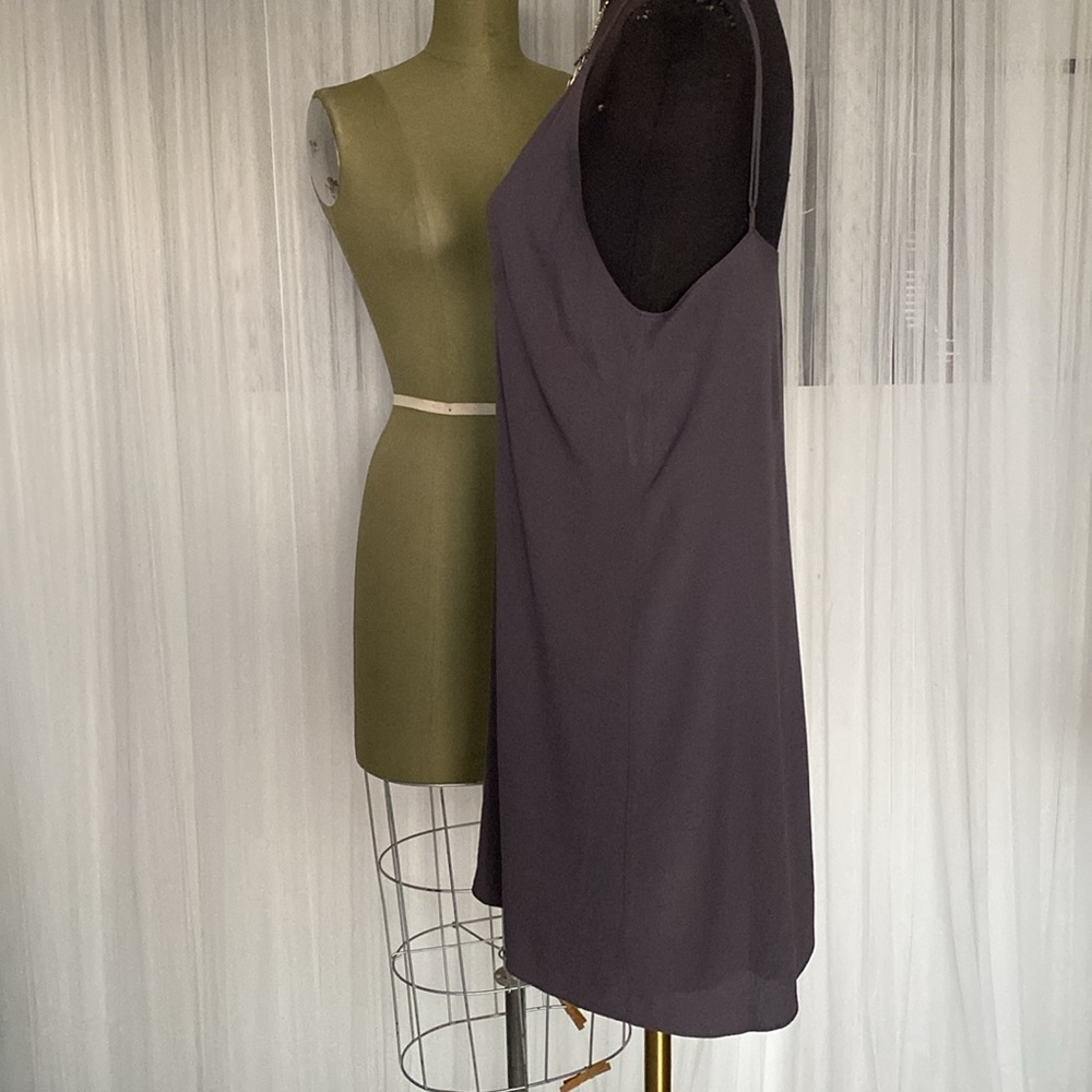Aritzia Wilfred Free Elegant Taupe Slip Dress! Size Medium - Picture 4 of 17
